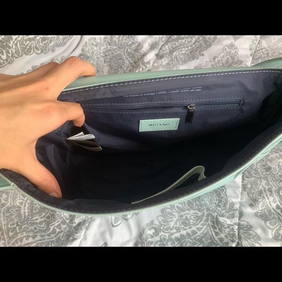 Matt & Nat Vegan Leather Tote Messenger Bag - Picture 3 of 3